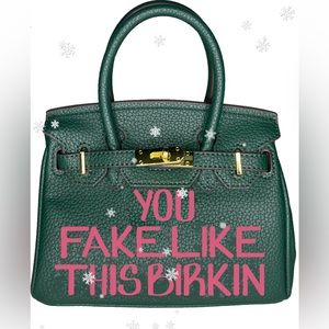 You Fake Like This Birkin iconic bag